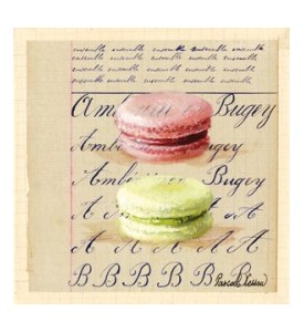 Toile sur chassis macarons