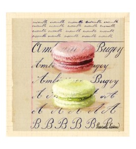 Toile sur chassis macarons