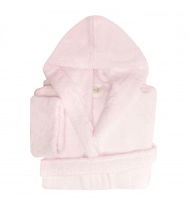 Peignoir capuche junior pétale