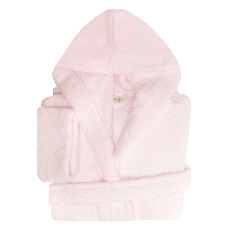 Peignoir capuche junior pétale