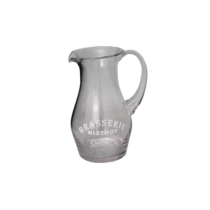 Carafe en verre Brasserie