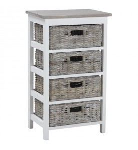 Meuble 4 tiroirs manguier