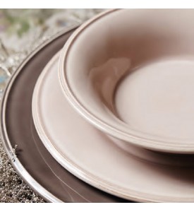Lot de 6 assiettes Constance