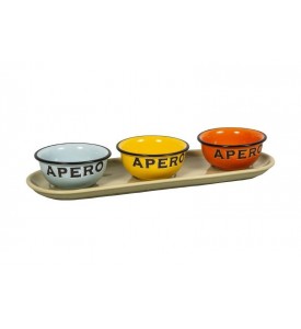 Set apéro 4 couleurs