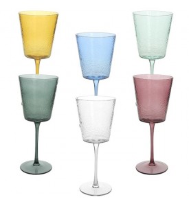 Lot de 6 verres à vin ALICE