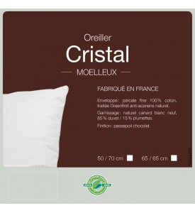 Oreiller duvet cristal